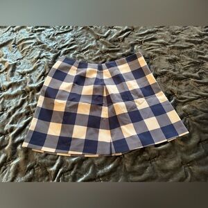Zara Gingham A-Line Womens Skort